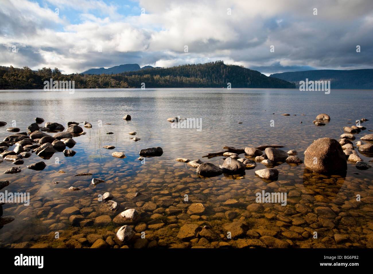Lake St Clair, Tasmania, Australia Stock Photo Alamy