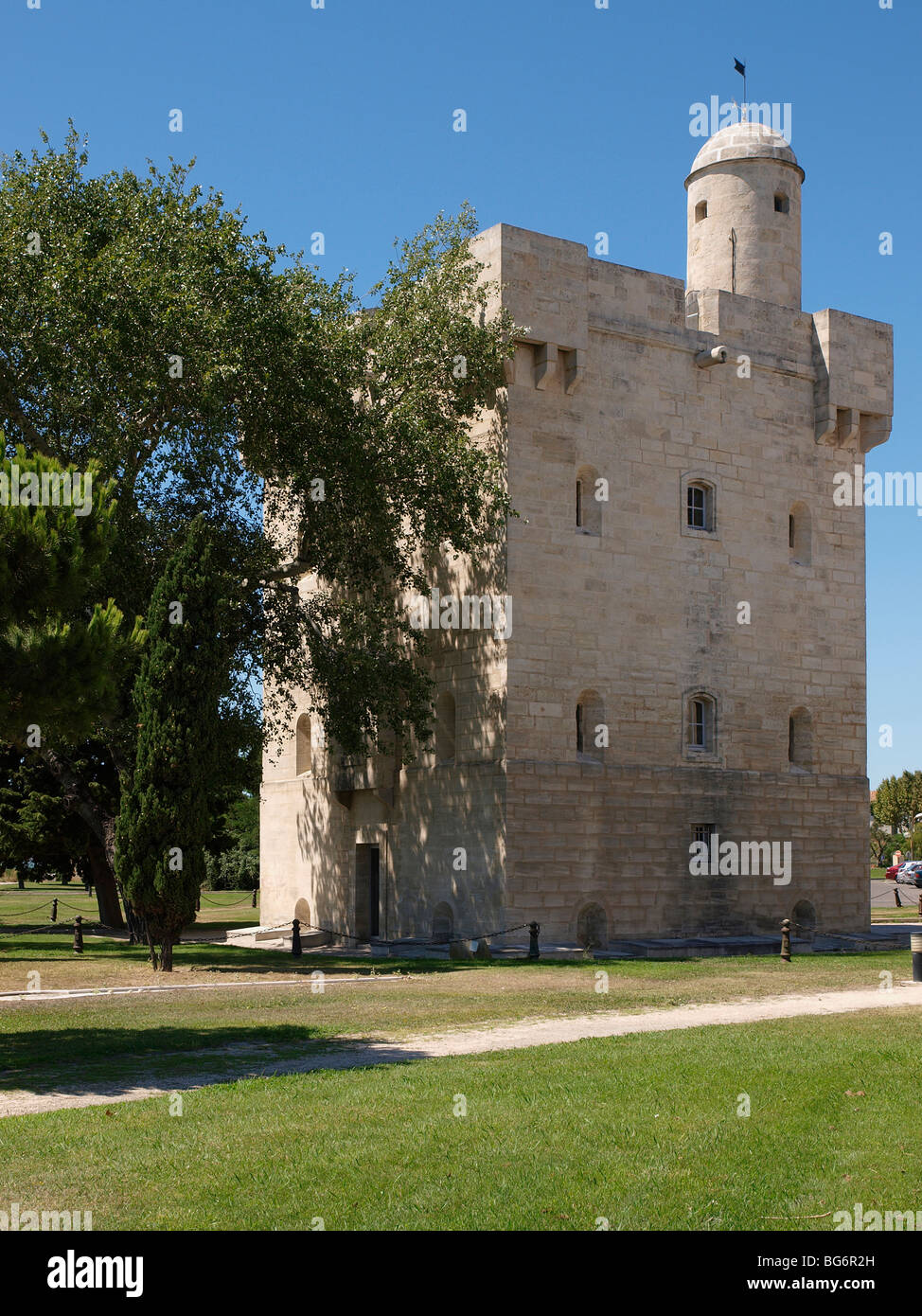 castle in Port St Louis du Rhone, Camargue Stock Photo - Alamy
