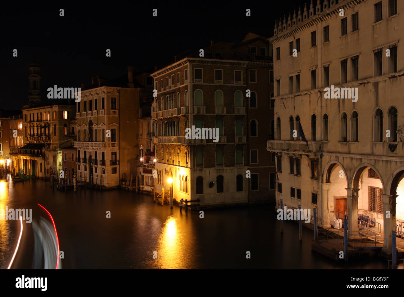 View of the Grand Canal in Venice from Rialto Bridge Stock Photo - Alamy