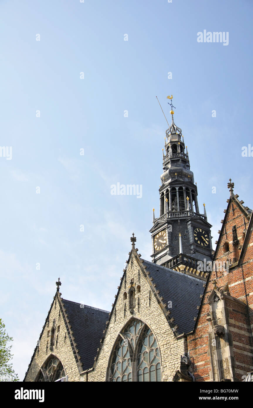 Clock tower in Amsterdam, Holland Stock Photo Alamy