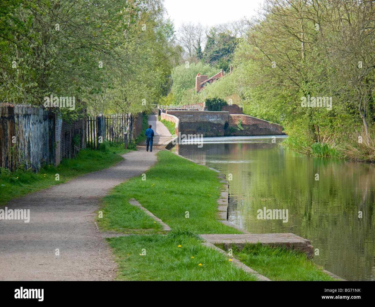Amblecote United Kingdom England GB Along the Stourbridge branch canal Stock Photo Alamy