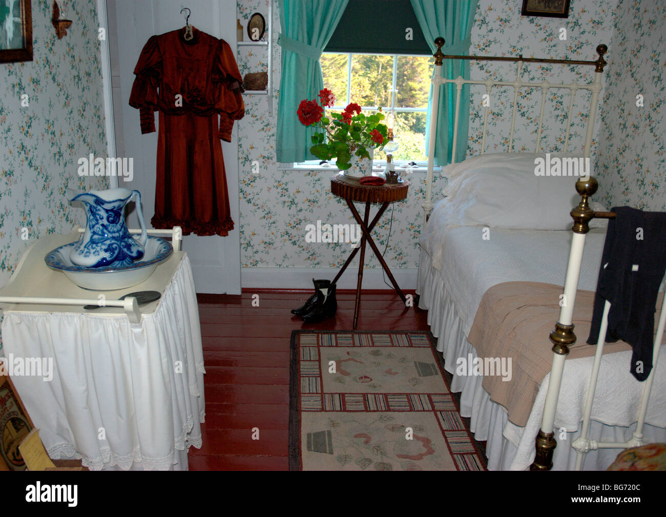 Anne S Bedroom In Green Gables Located In Cavendish In The Prince