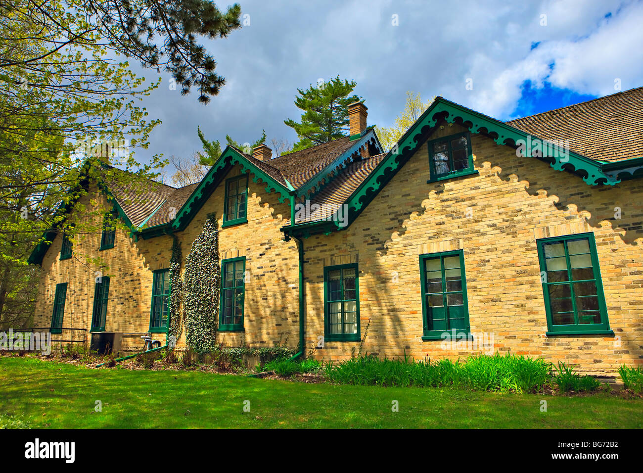 Woodside National Historic Site, the childhood home of Canada's longest serving prime minister William Lyon Mackenzie King, Kitc Stock Photo