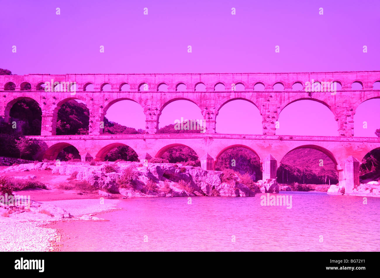 Pont du Gard, Provence, France Stock Photo Alamy