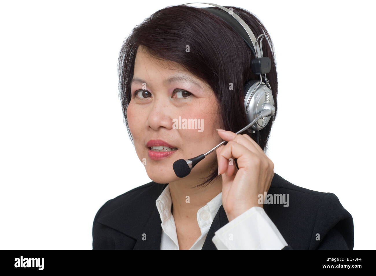 Woman aged 40 45 Cut Out Stock Images & Pictures - Alamy