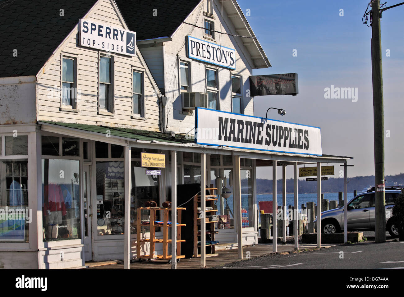 Preston's Marine Supply Greenport, Long Island, NY Stock Photo Alamy