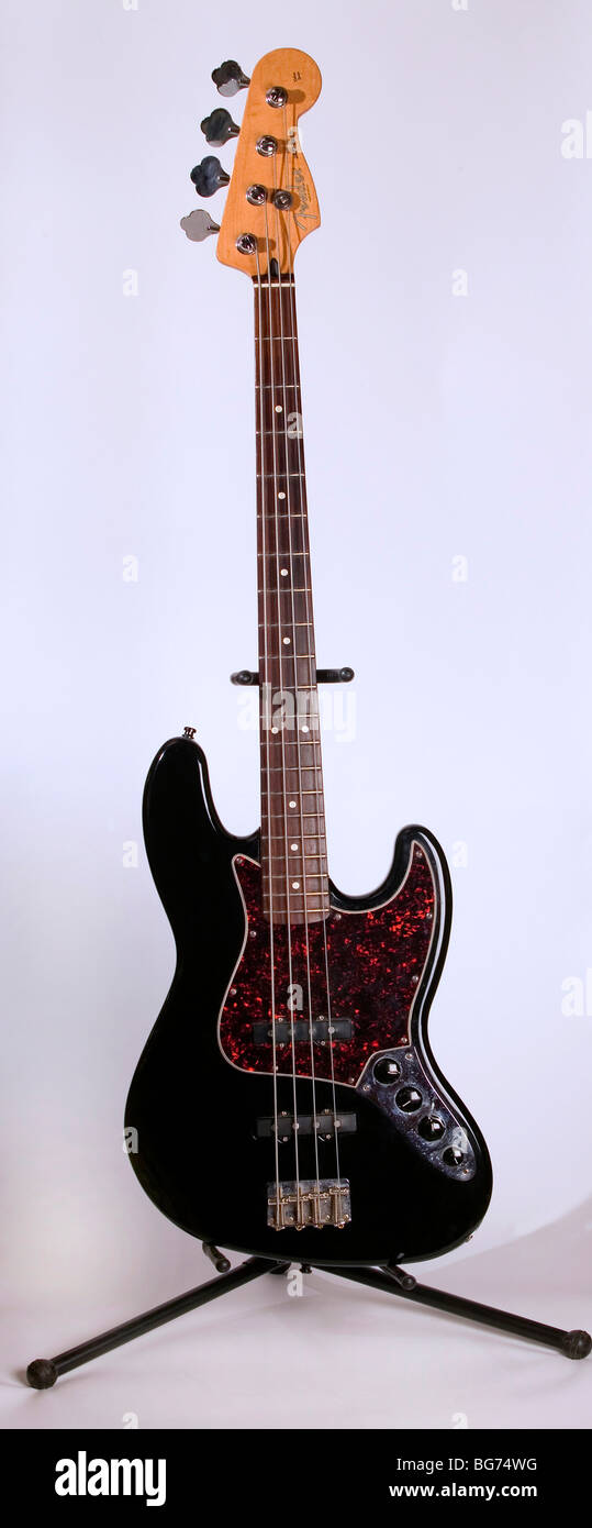 Fender Jazz base guitar Stock Photo