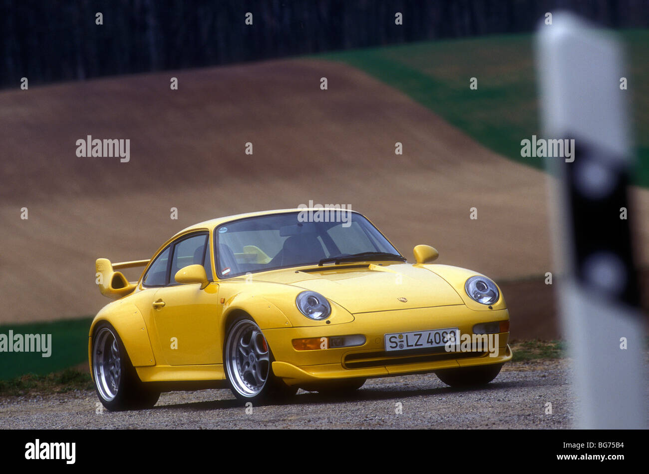 Porsche 911 GTR 1995 Stock Photo