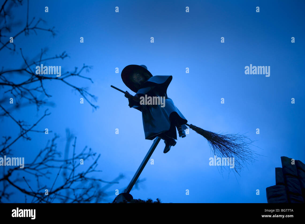 German Christmas Winter Wonderland Fair, Hyde Park, London, England, UK, Europe Stock Photo