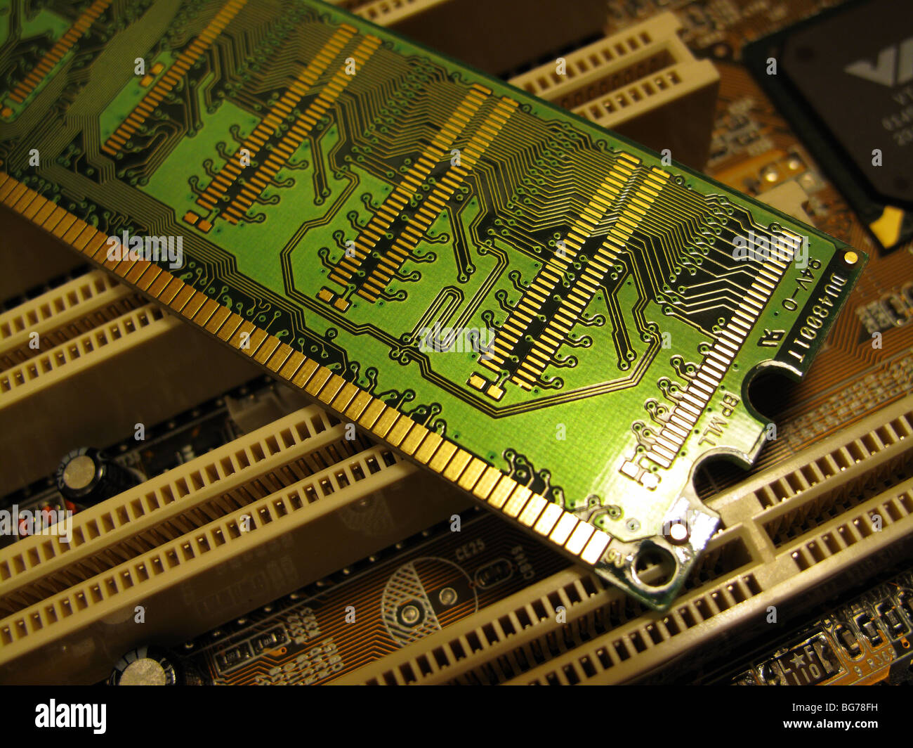 Computer Memory RAM Stock Photo