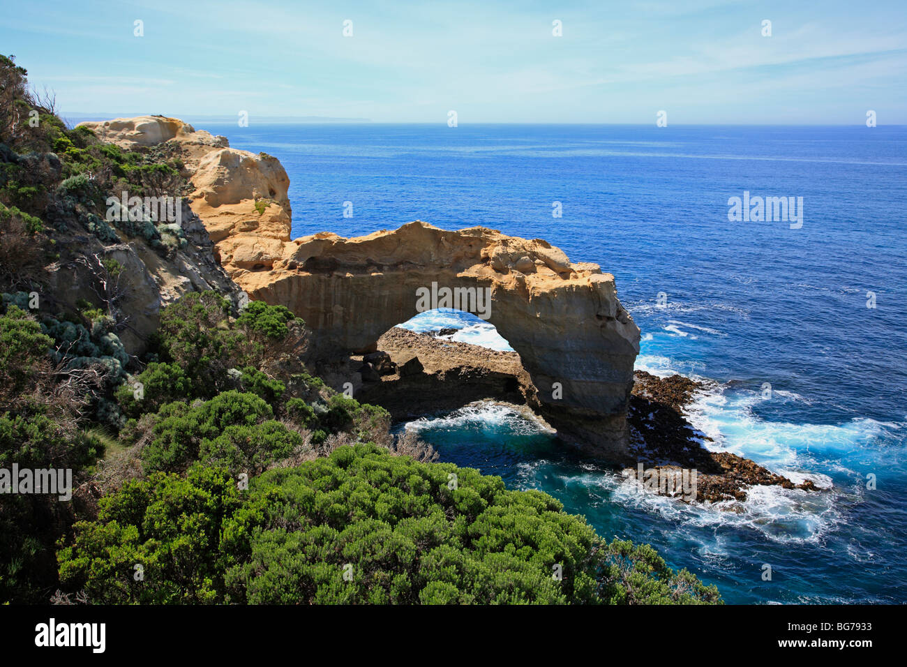 Arch Great Ocean Road Port Campbell Victoria Australia Stock Photo Alamy