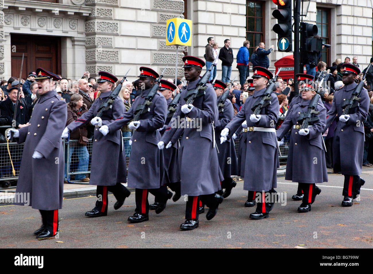 Remembrance Day Parade in London Stock Photo Alamy