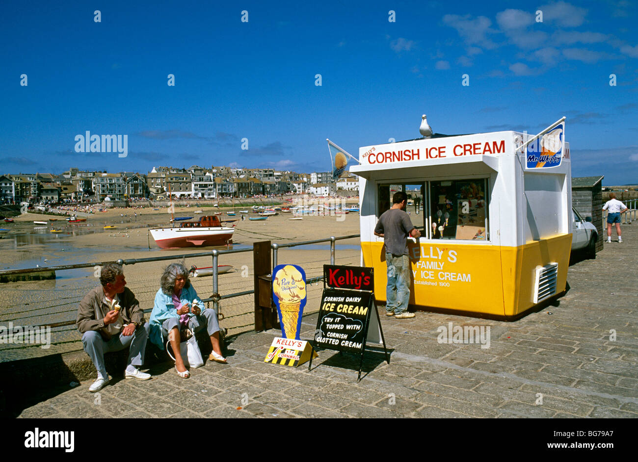 1980s ice cream stand hi-res stock photography and images - Alamy