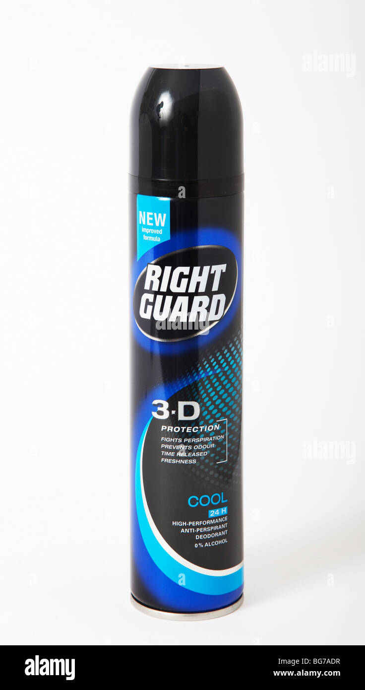 can right guard deodorant Stock Photo