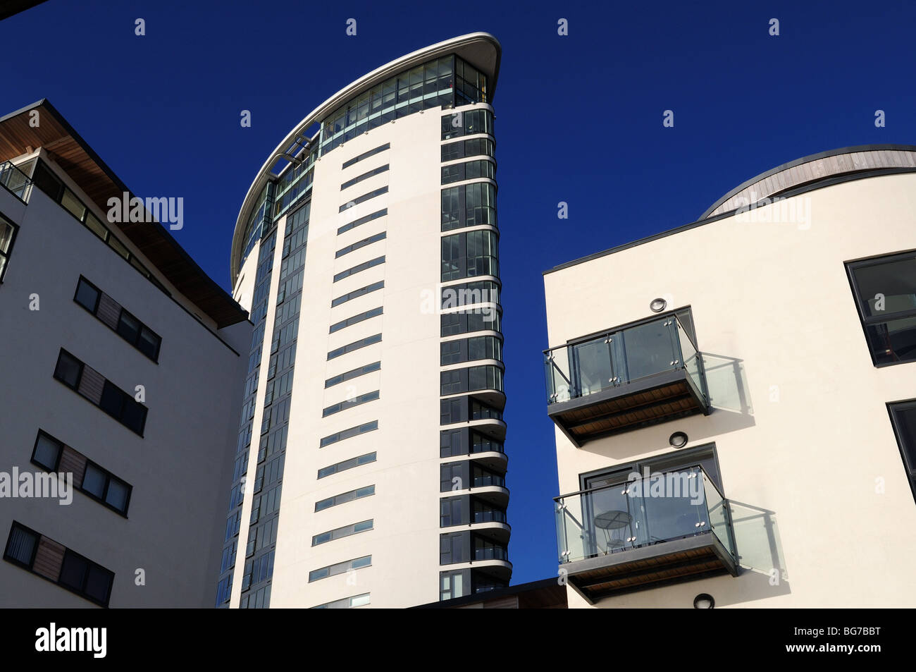 Swansea Marina Waterfront SA1 Wales tallest building 350ft 29 storys