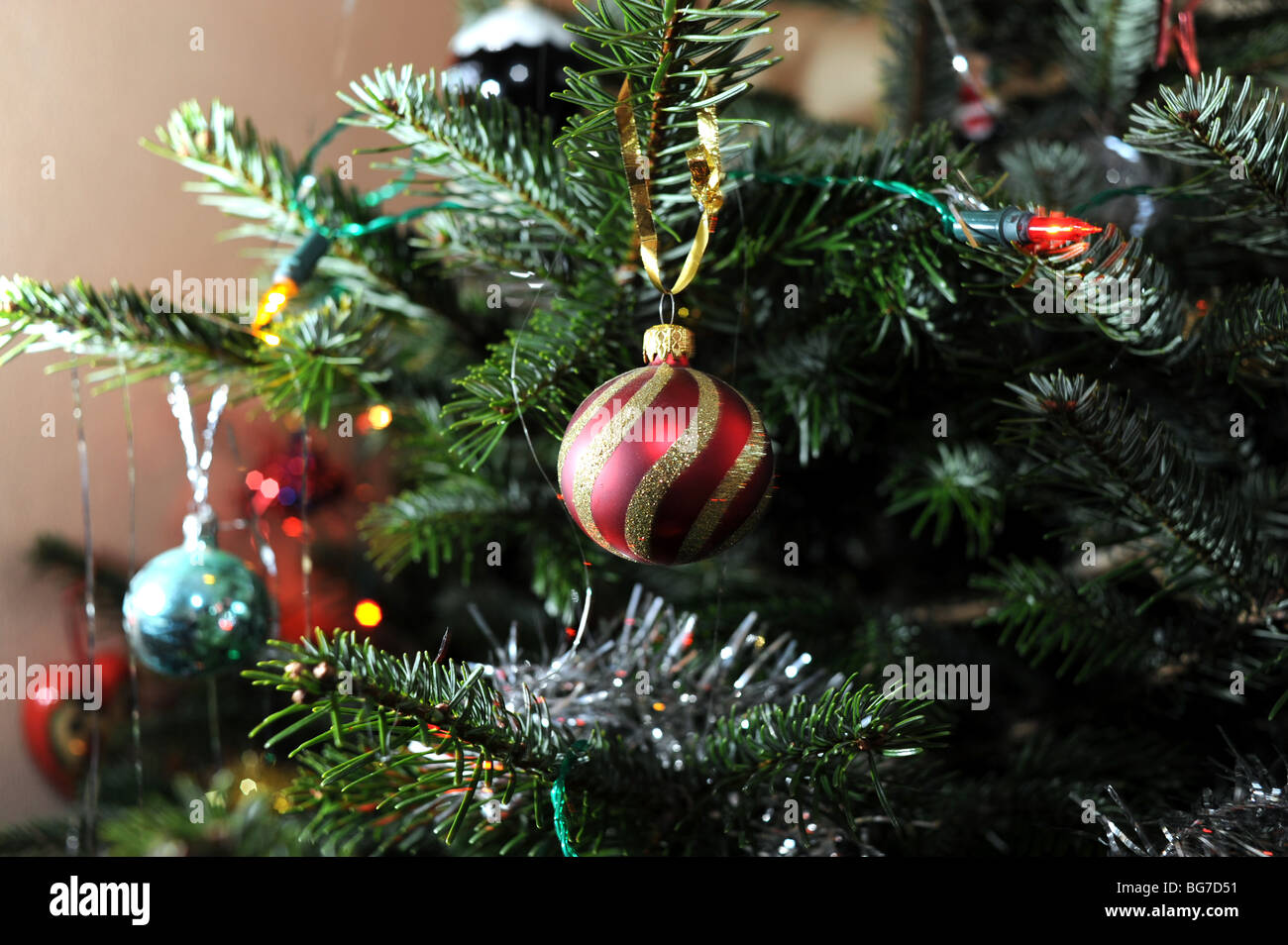 Christmas bauble british hi-res stock photography and images - Alamy