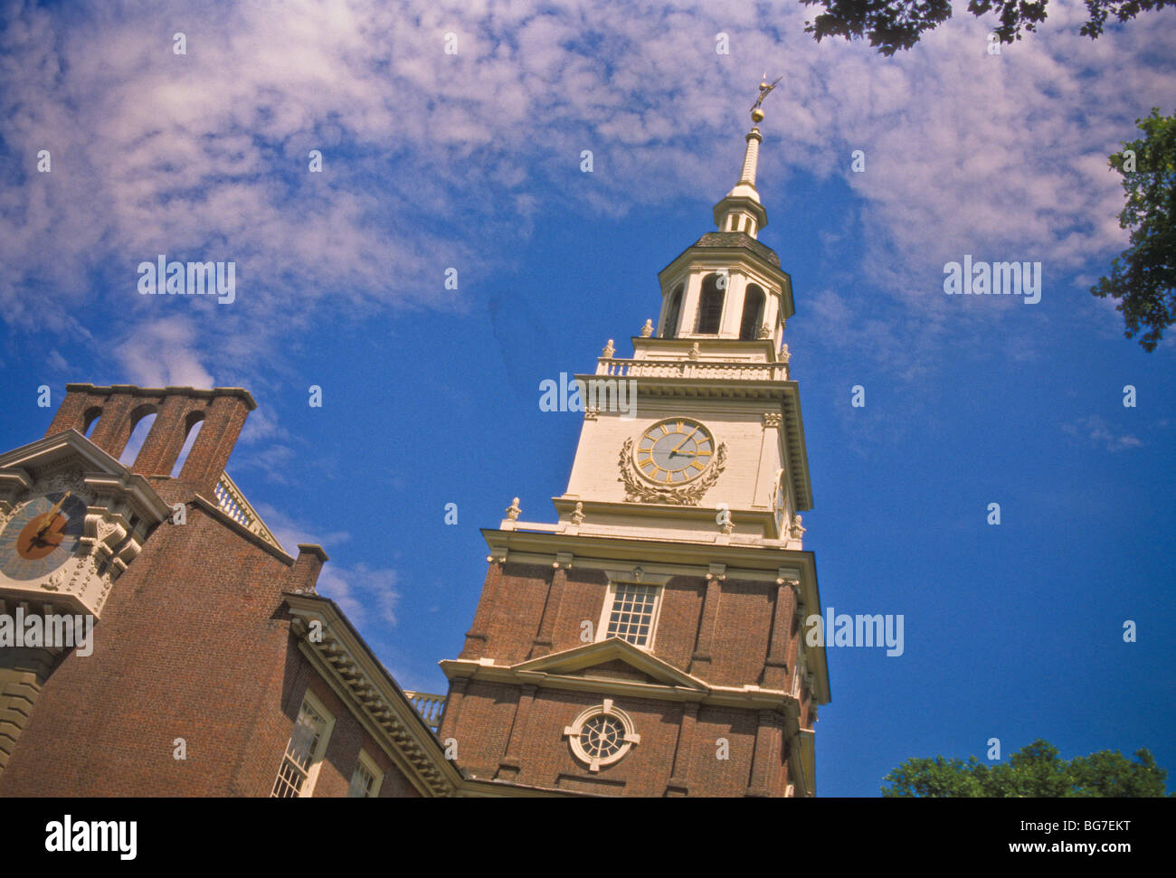 Historic Independence Hall site of Declaration of Independence
