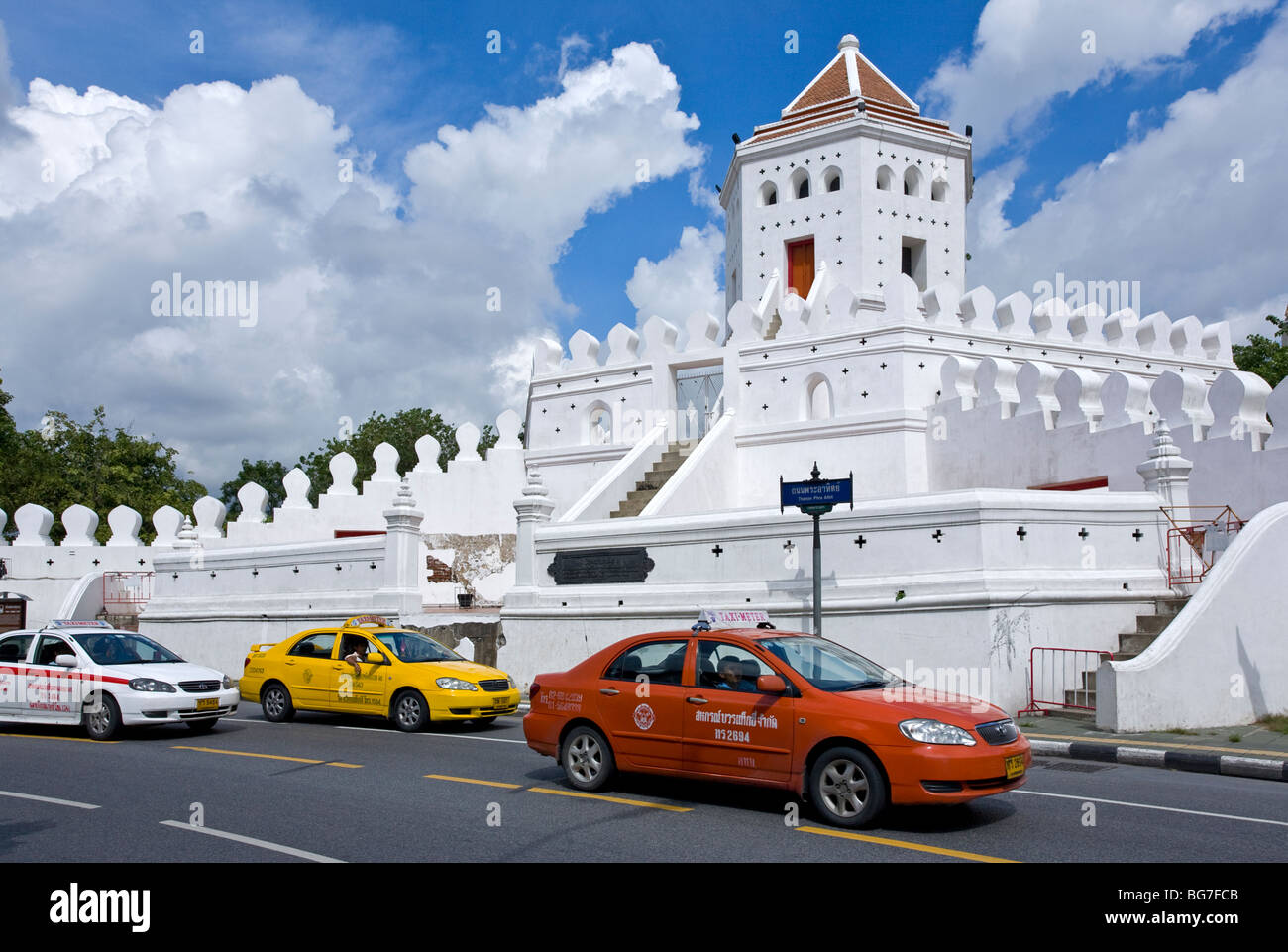 Phra Sumen Fort. Bangkok. Thailand Stock Photo