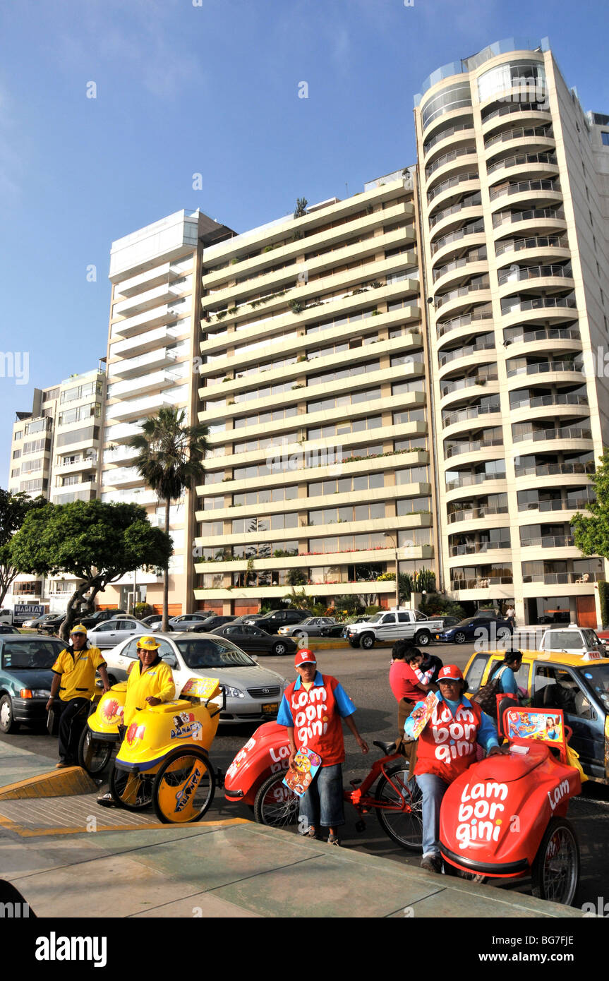 luxury residential building, Miraflores, Lima, Peru Stock Photo Alamy