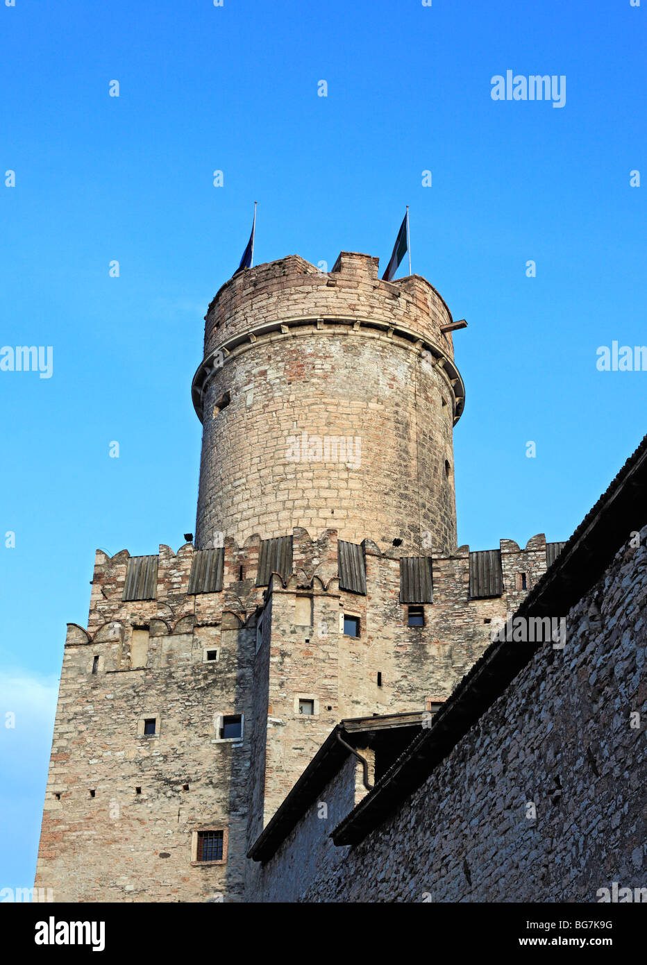 Castello del Buonconsiglio, Trento, Trentino-Alto Adige, Italy Stock Photo
