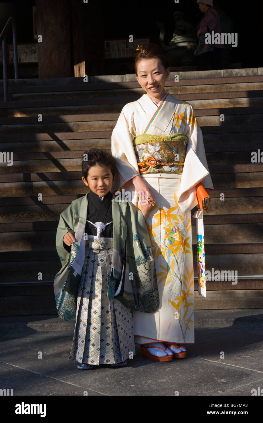 Costume Dress Tradition Nagano Japan Kimono Stock Photo - Alamy