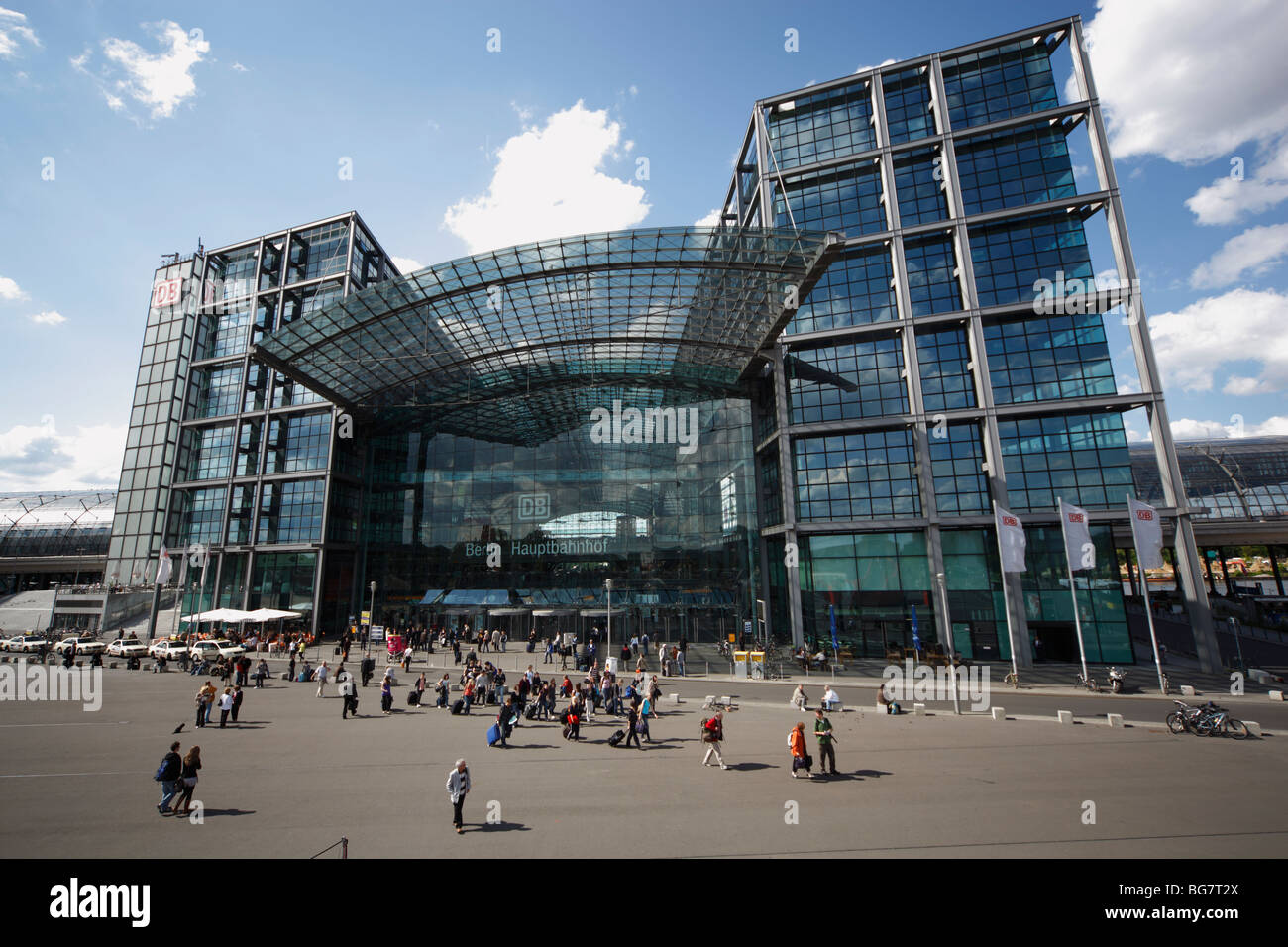 Germany, Berlin, Berlin Central Train Station, Railway Station