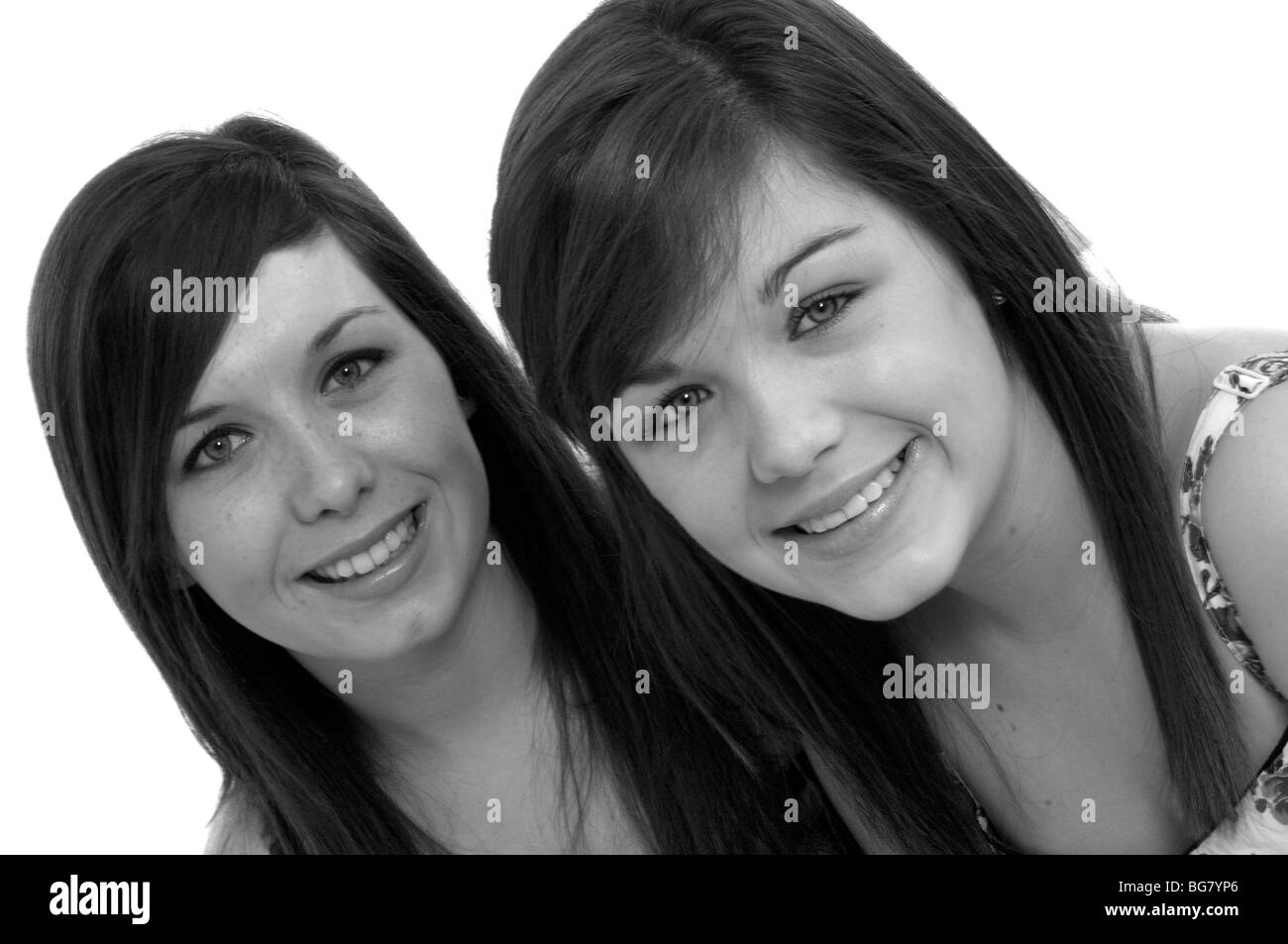 Girls with black dress Black and White Stock Photos & Images - Alamy