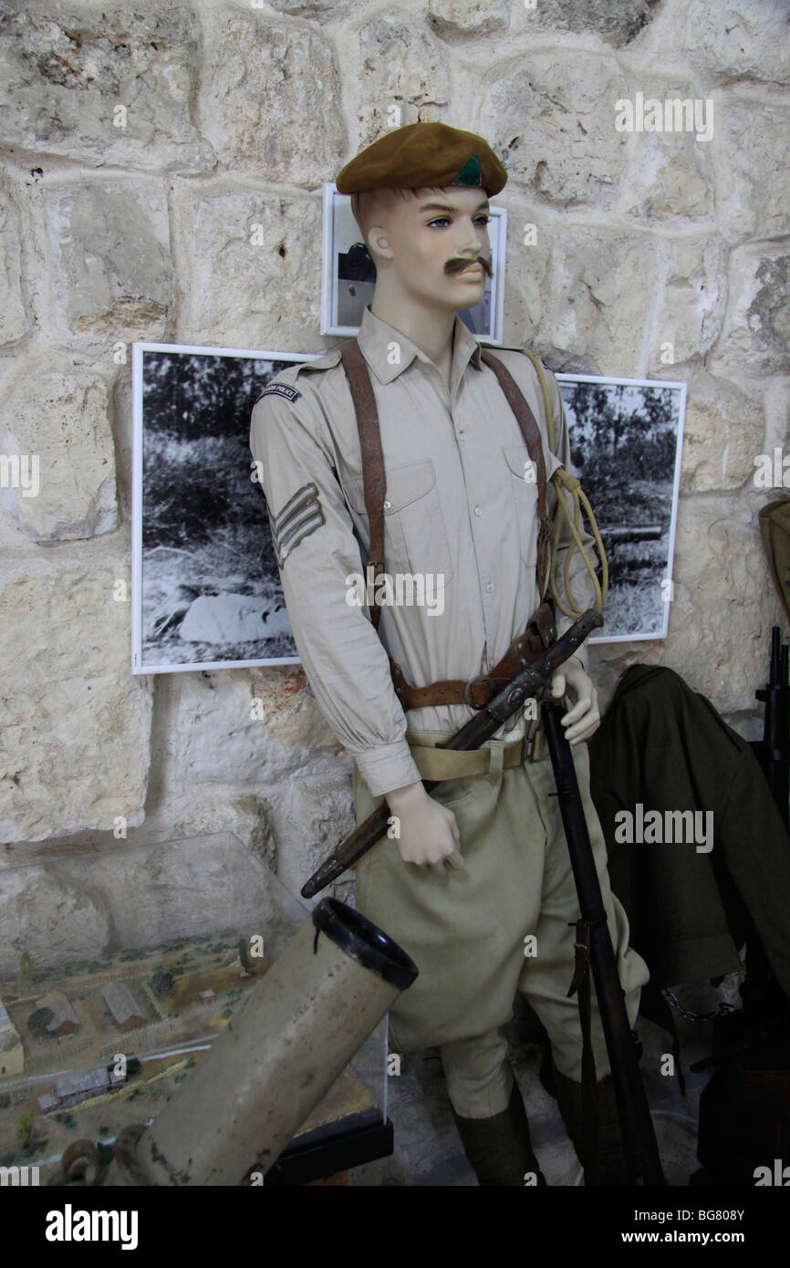 Israel, Upper Galilee, Hanita Museum in Kibbutz Hanita, the