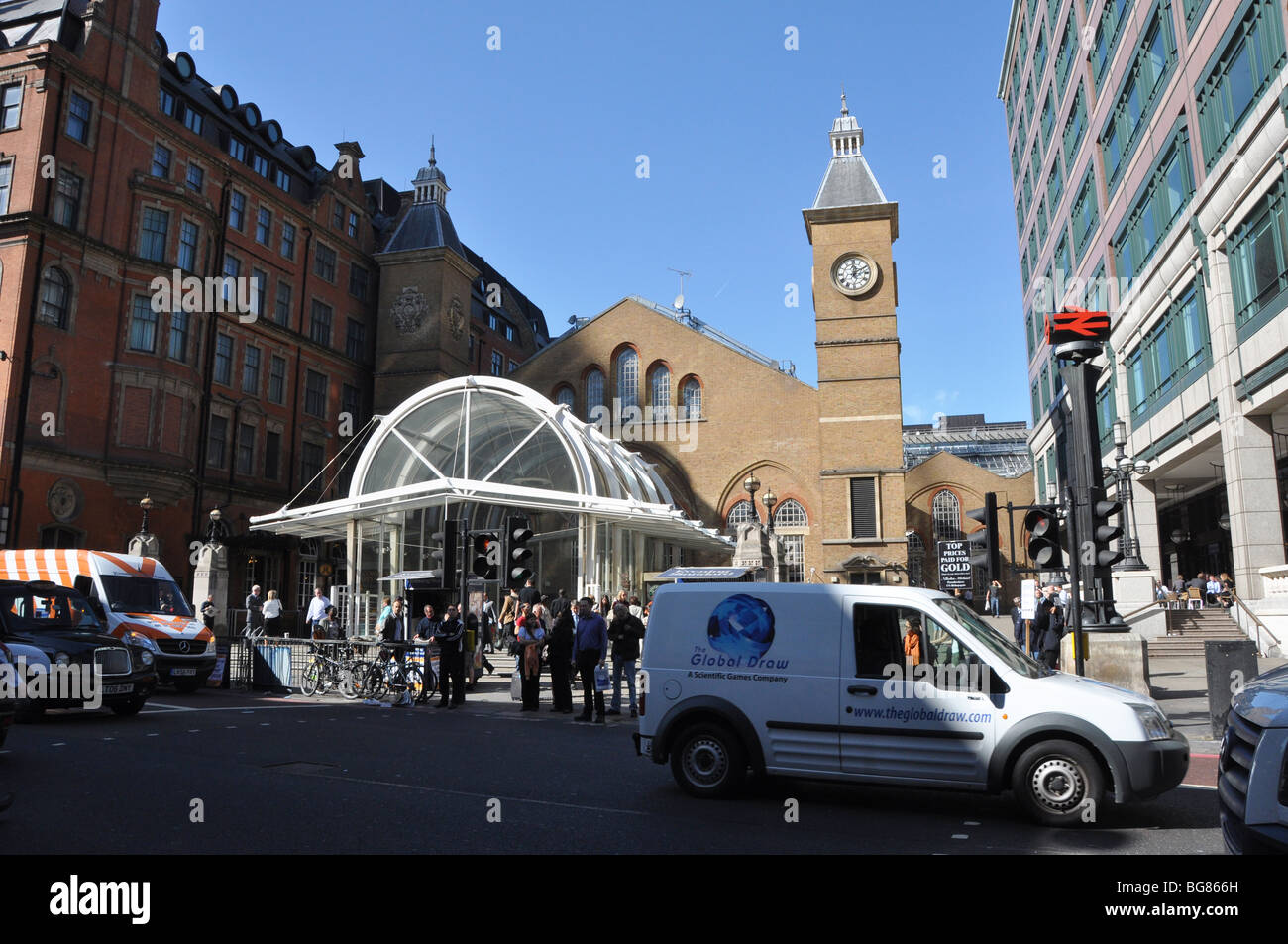 Liverpool Railway Station London United Kingdom Stock Photo