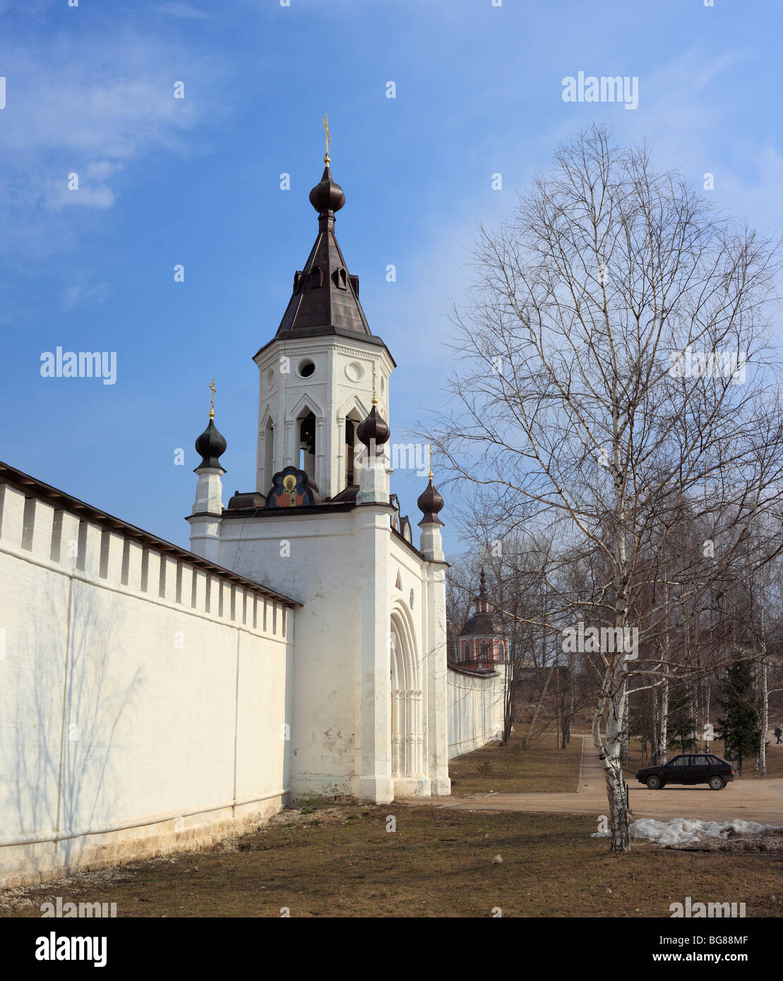 The Monastery of the Assumption, Staritsa, Tver region, Russia Stock Photo