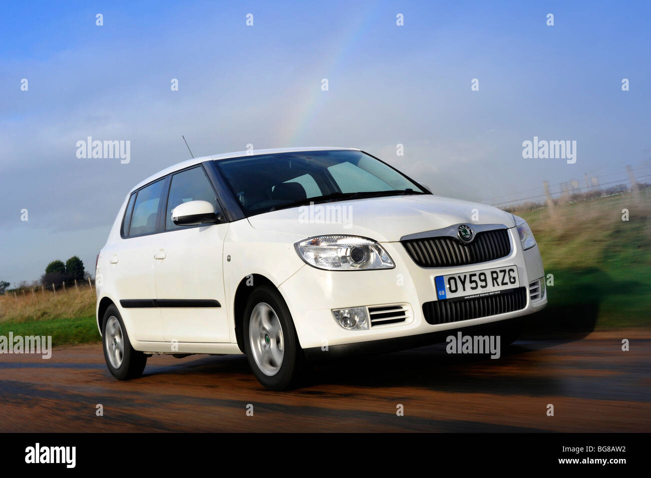 2011 Skoda Roomster Scout Stock Photo - Alamy