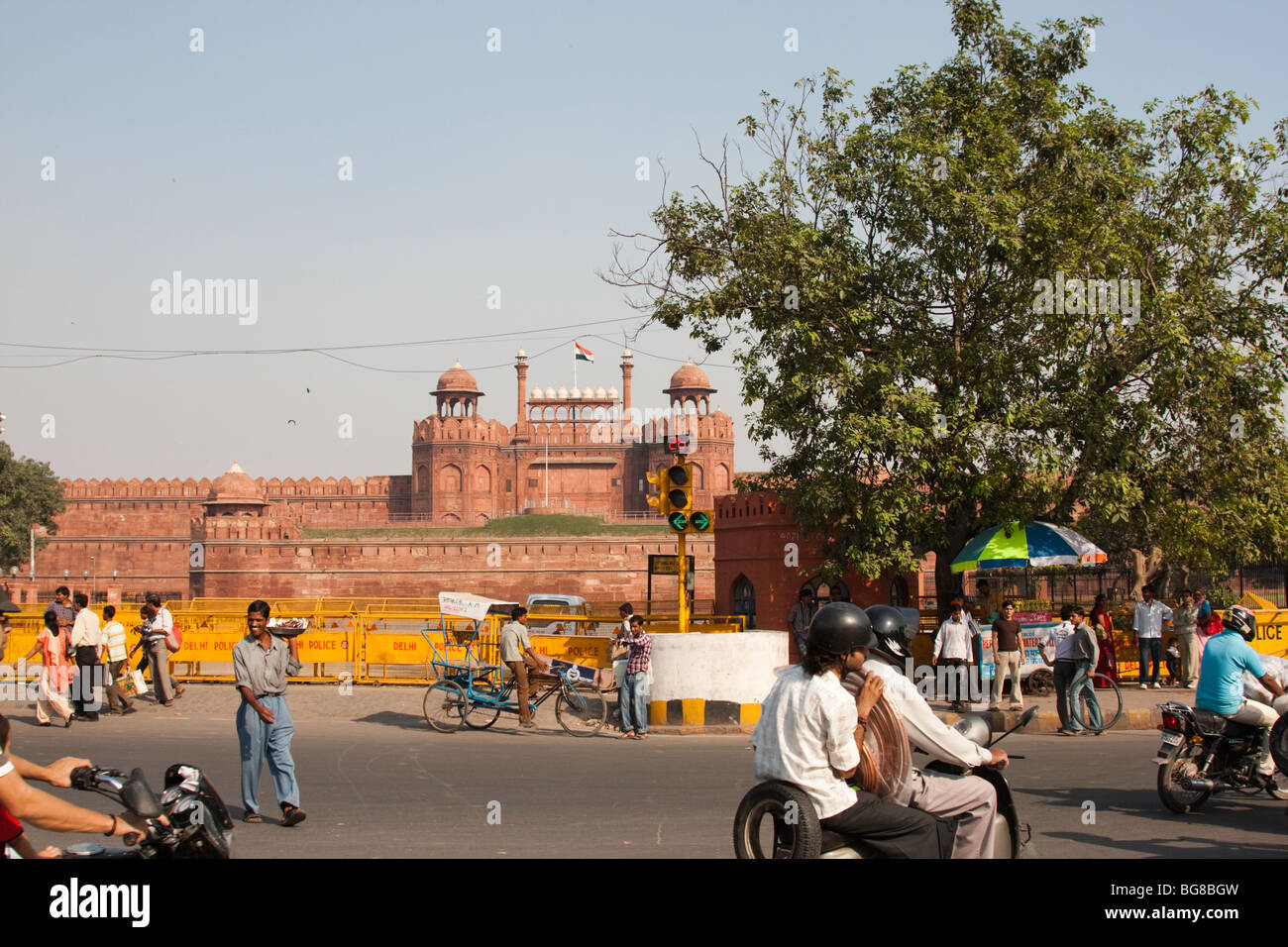 The Red Fort, Delhi Stock Photo