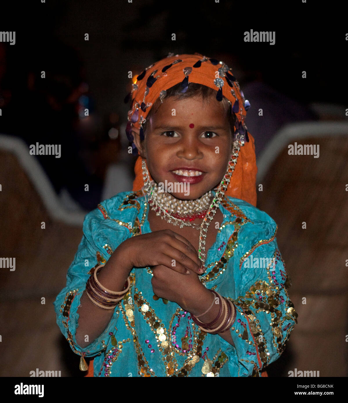 Young indian girl Stock Photo