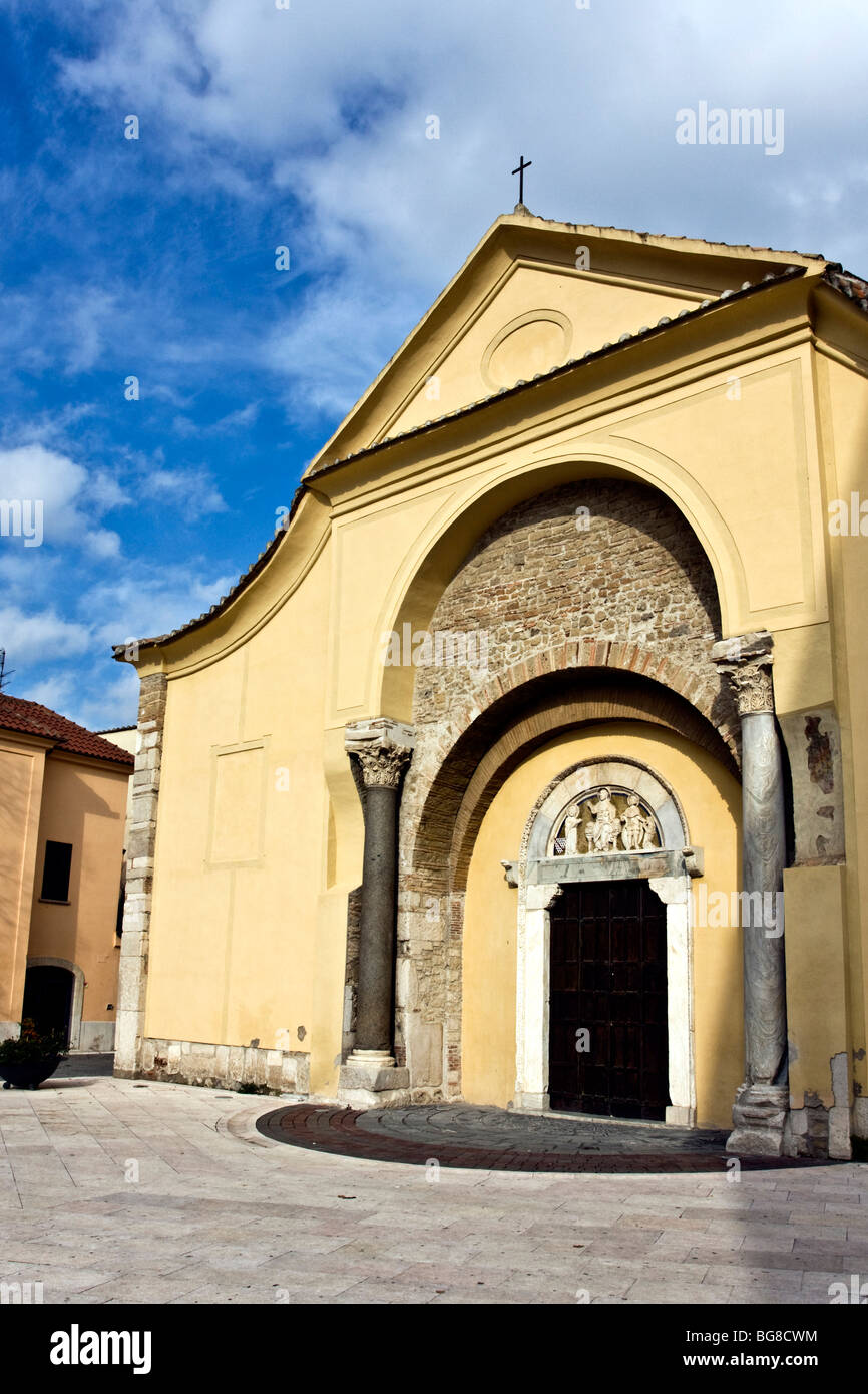 Church od Santa Sofia Benevento, Archeological