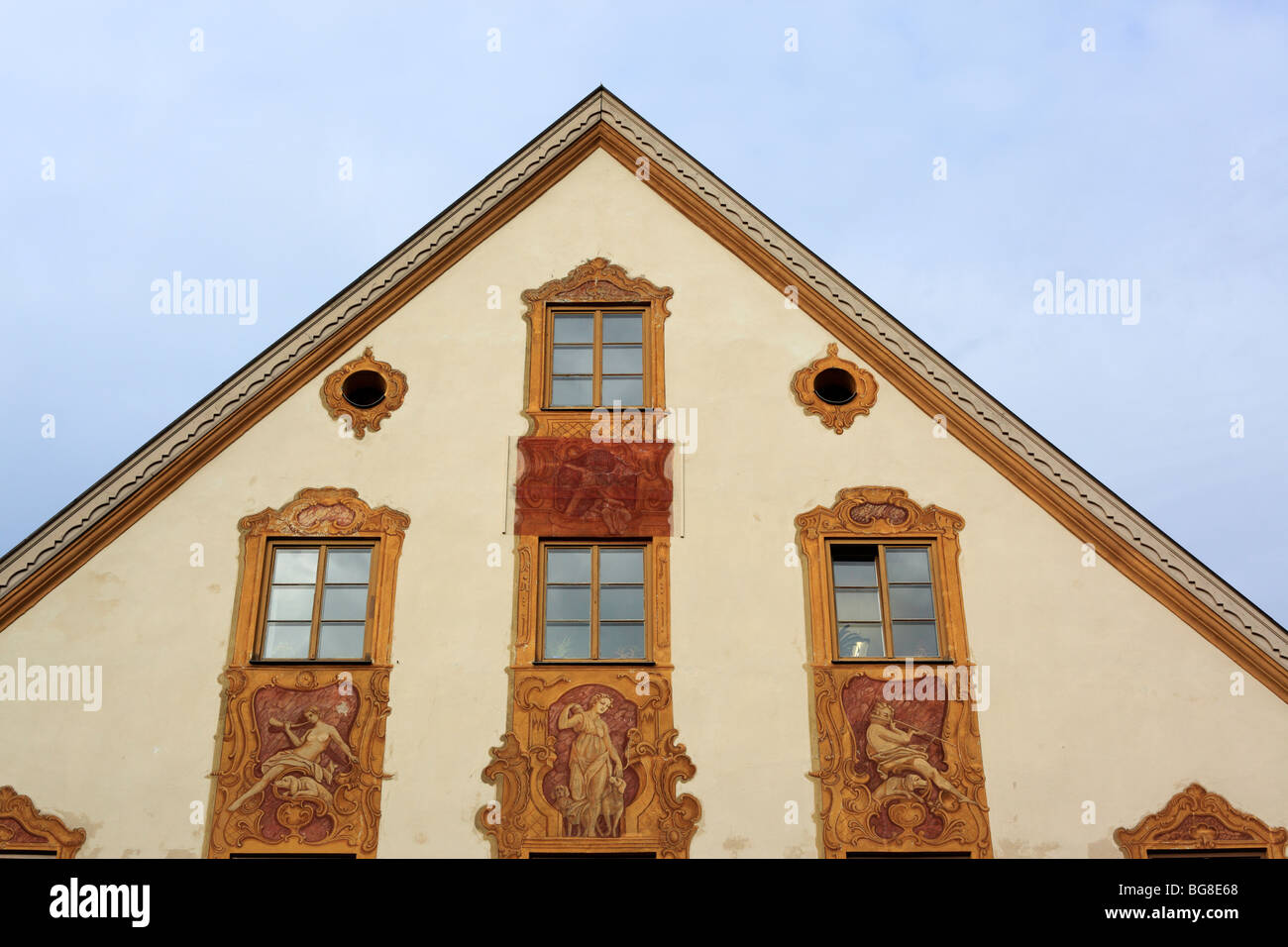 Oberammergau, Bavaria, Germany Stock Photo