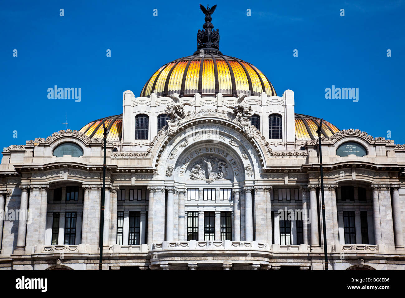 Palacio de Bellas Artes in Mexico City Stock Photo