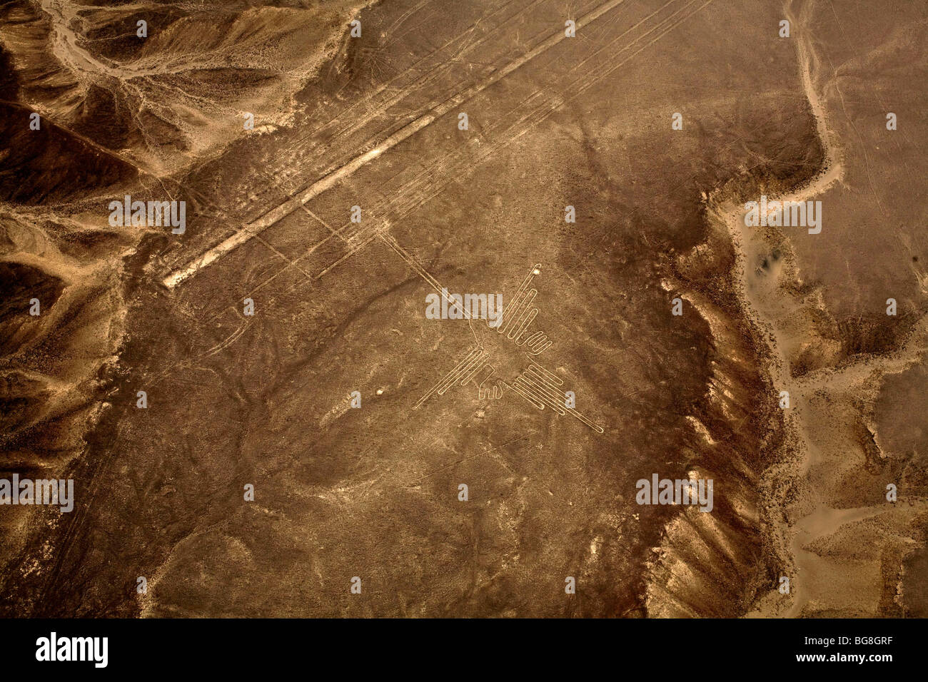 Peru : the Nazca Lines Stock Photo
