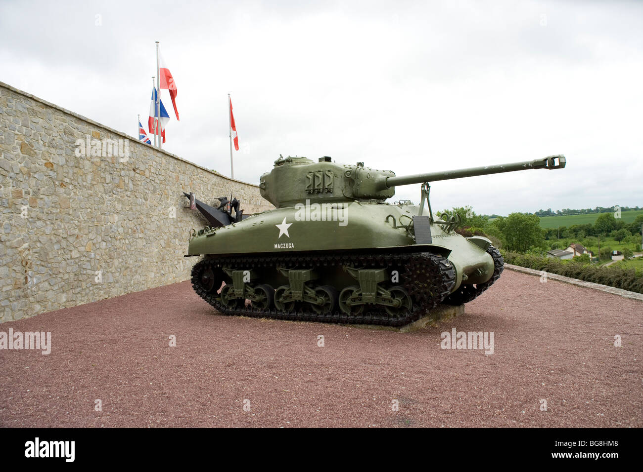 Maczuga, hill 262 North the Coudehard Montormel Memorial to the First ...