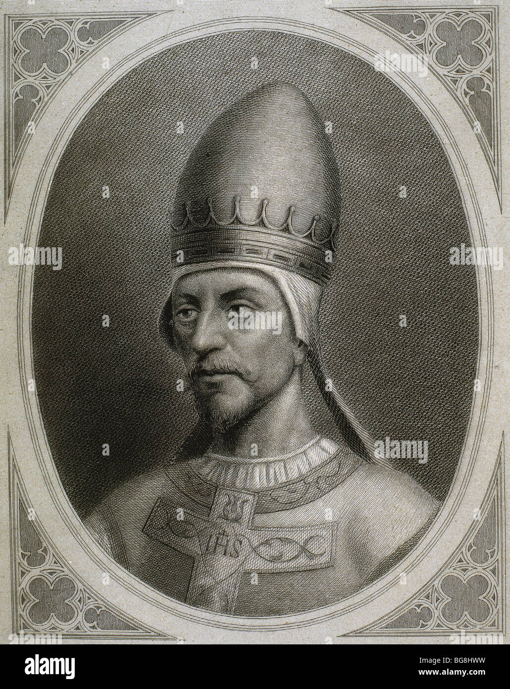 Pope gregory vii portrait hi-res stock photography and images - Alamy