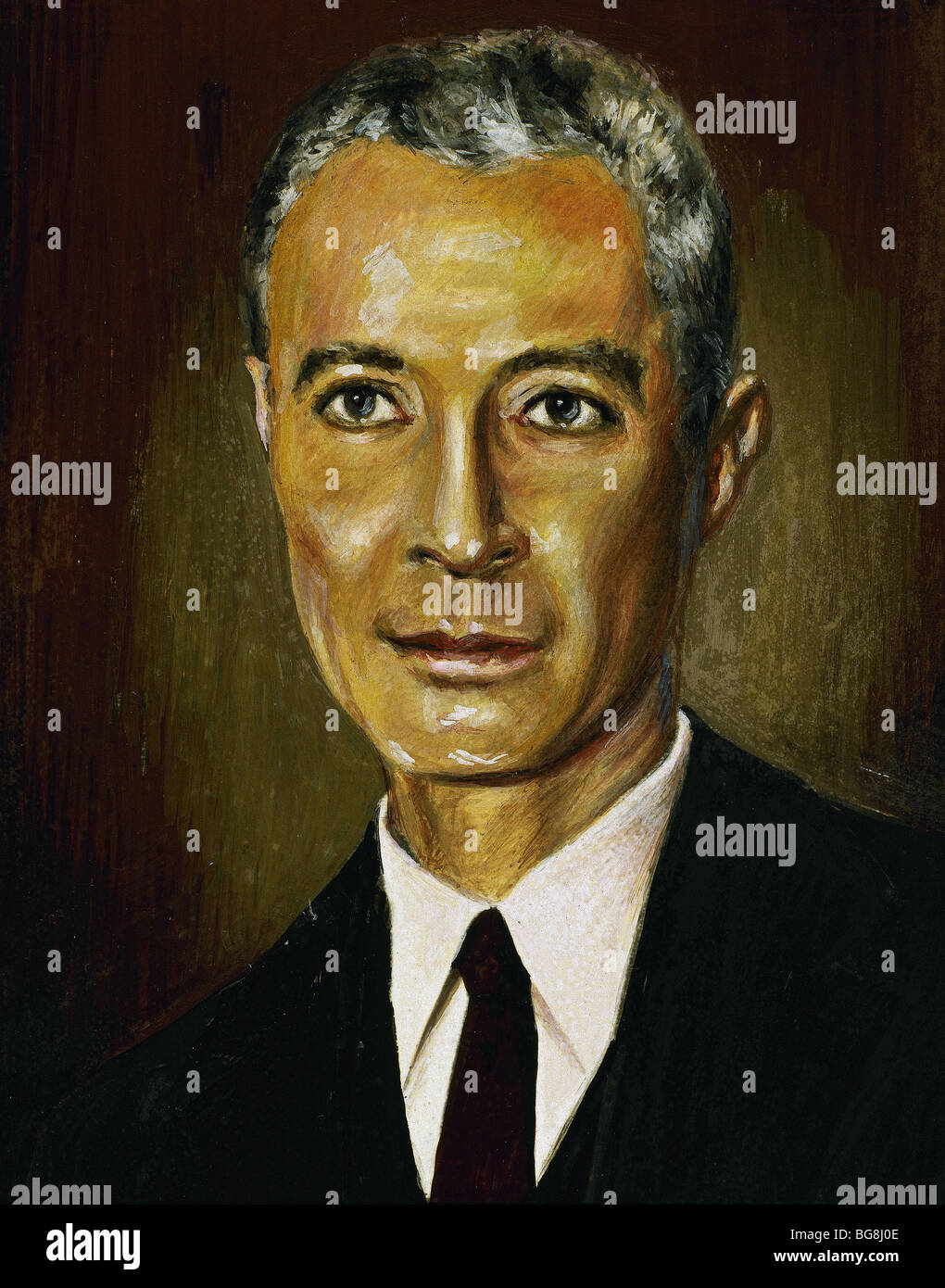 Oppenheimer, Julius Robert (New York, 1904-Princeton, 1967). American physicist Stock Photo