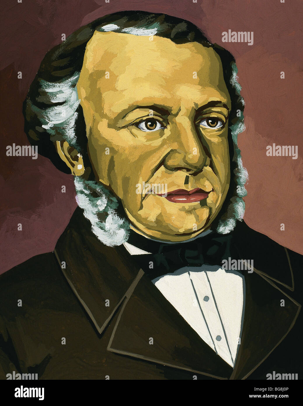 ADDISON, Thomas (Long Benton, h.1793-Brighton, 1860). British physician and  scientist Stock Photo - Alamy