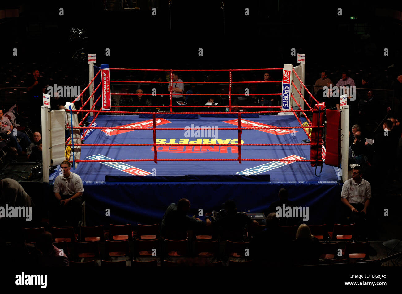 boxing ring Stock Photo - Alamy