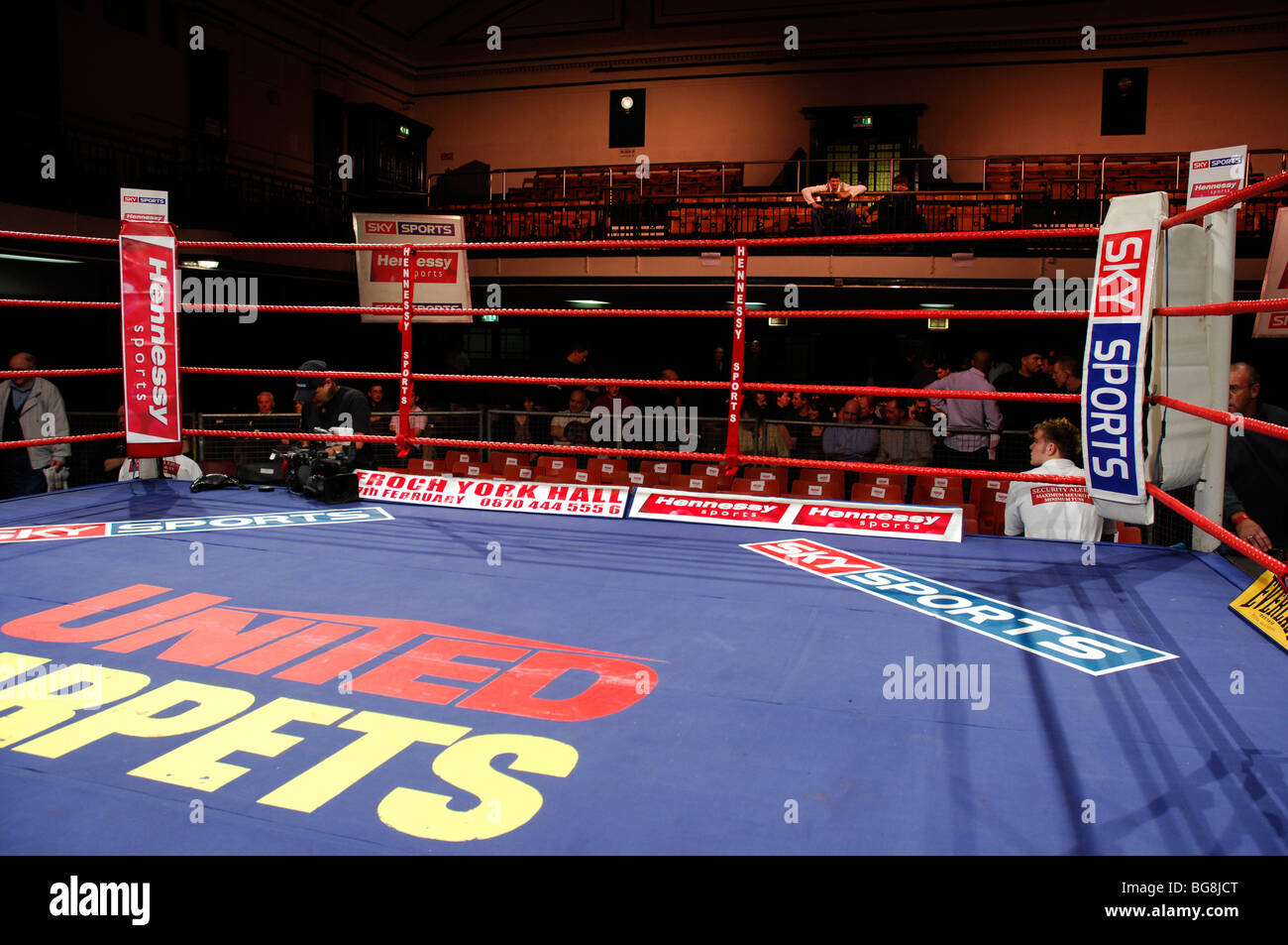boxing ring Stock Photo