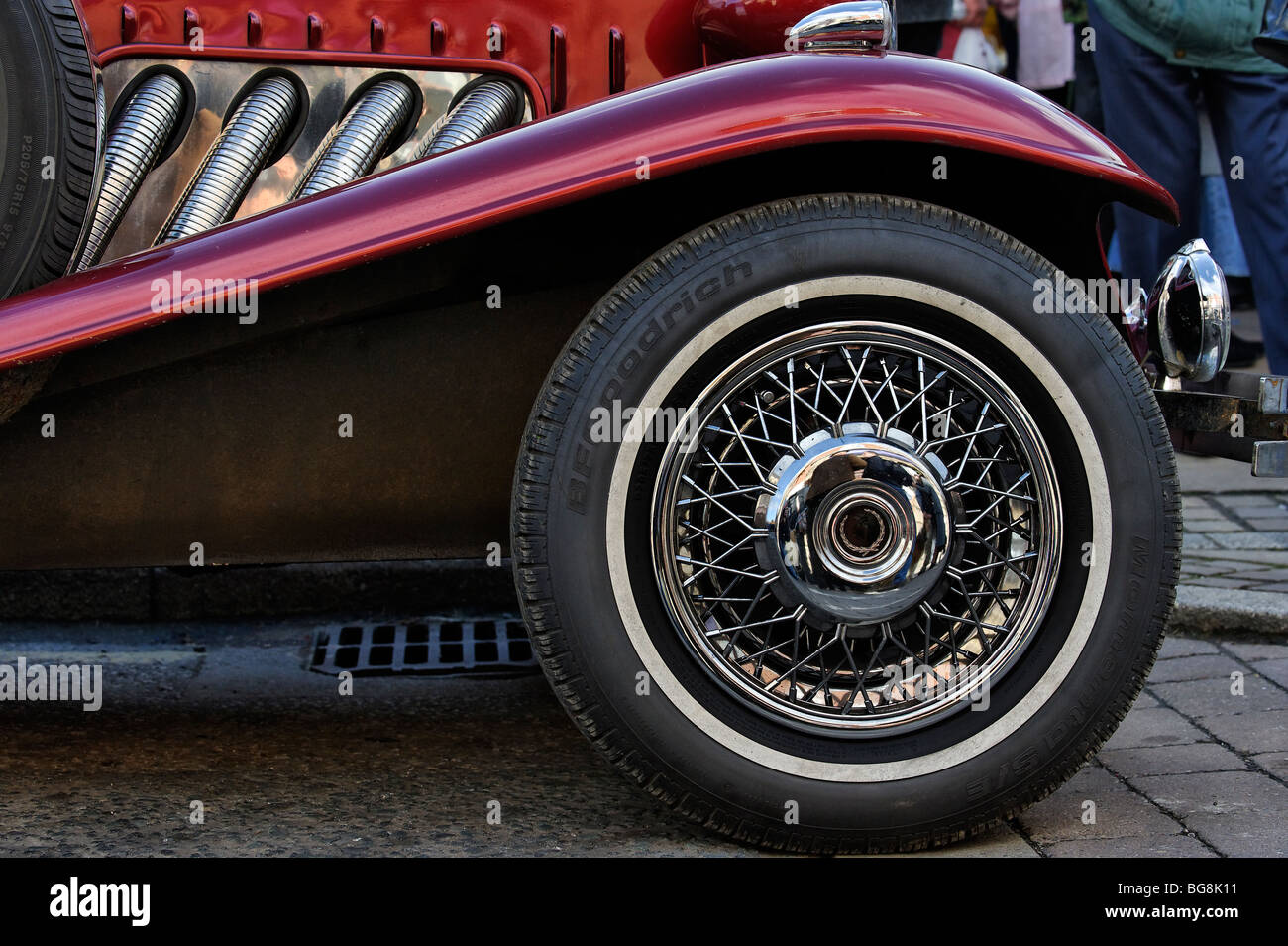 Vintage spoked wheel hi-res stock photography and images - Alamy