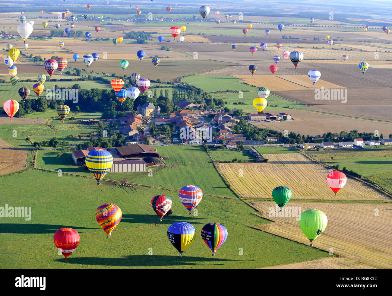 Chambley (54): 20th anniversary of the Lorraine Mondial Air Ballons (July  2009 Stock Photo - Alamy