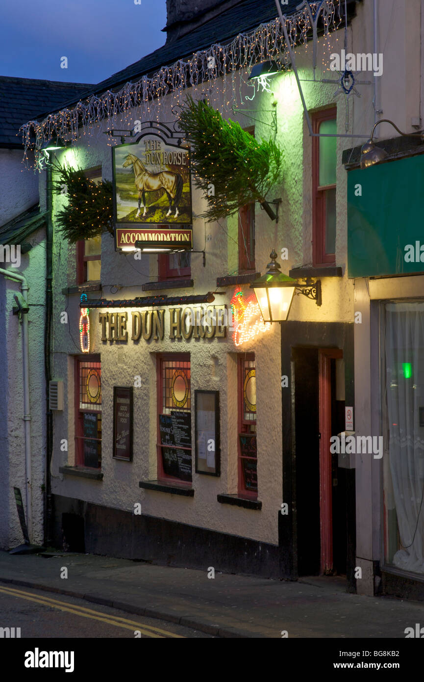 The Dun Horse pub, Kendal, Cumbria, England UK Stock Photo Alamy