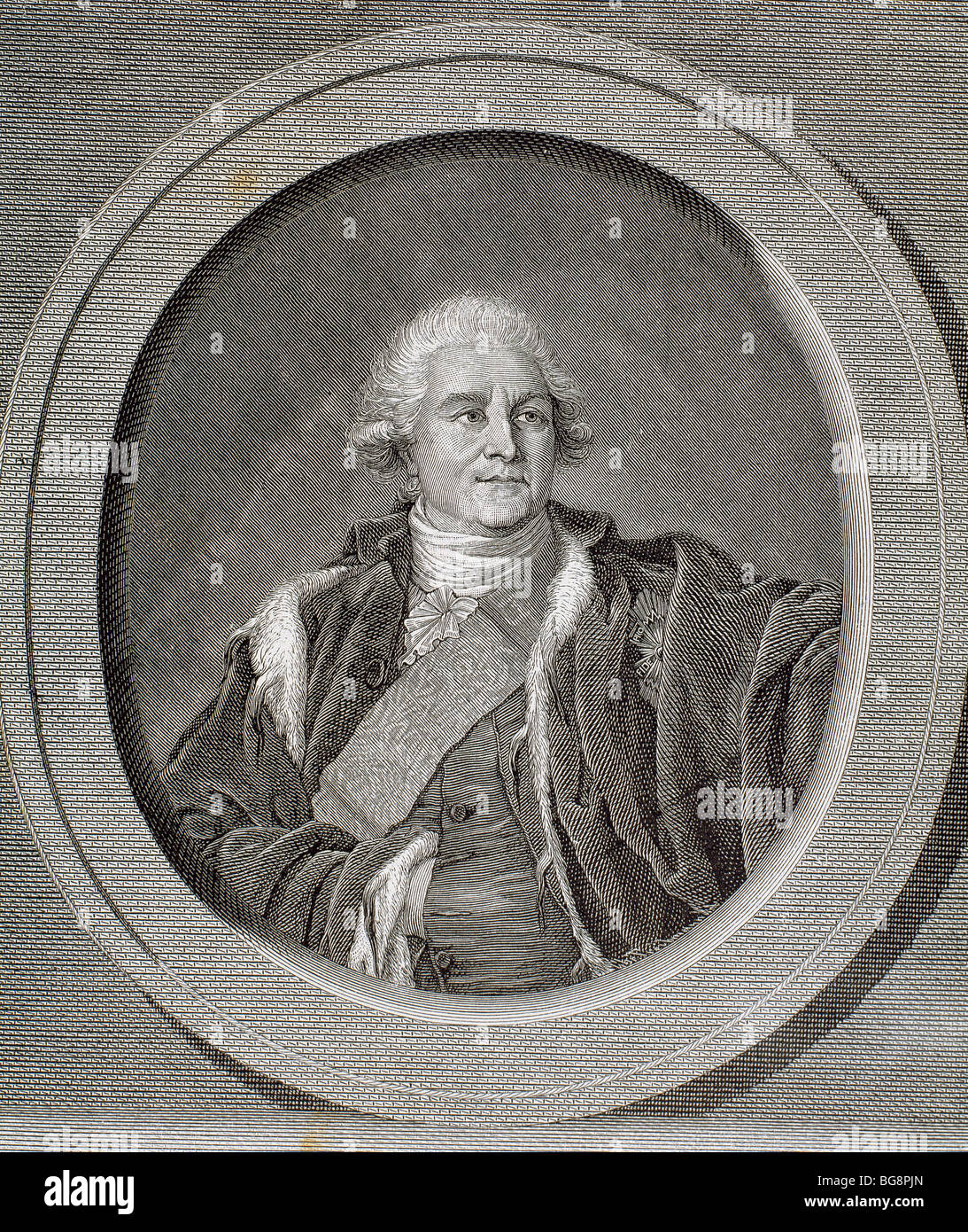 Stanislaus II Poniatowski Augustus (1732-1798). Last King of Poland (1764-1795). Stock Photo