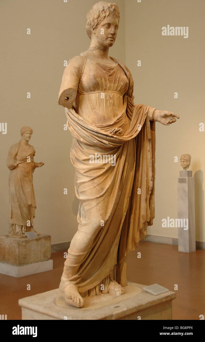 THEMIS statue, goddess of justice. Greece Stock Photo Alamy