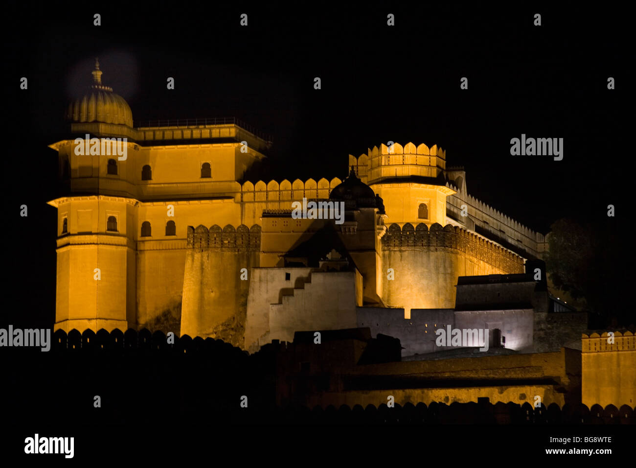 Kumbhalgarh Fort At Night kumbhalgarh-fort-at-night