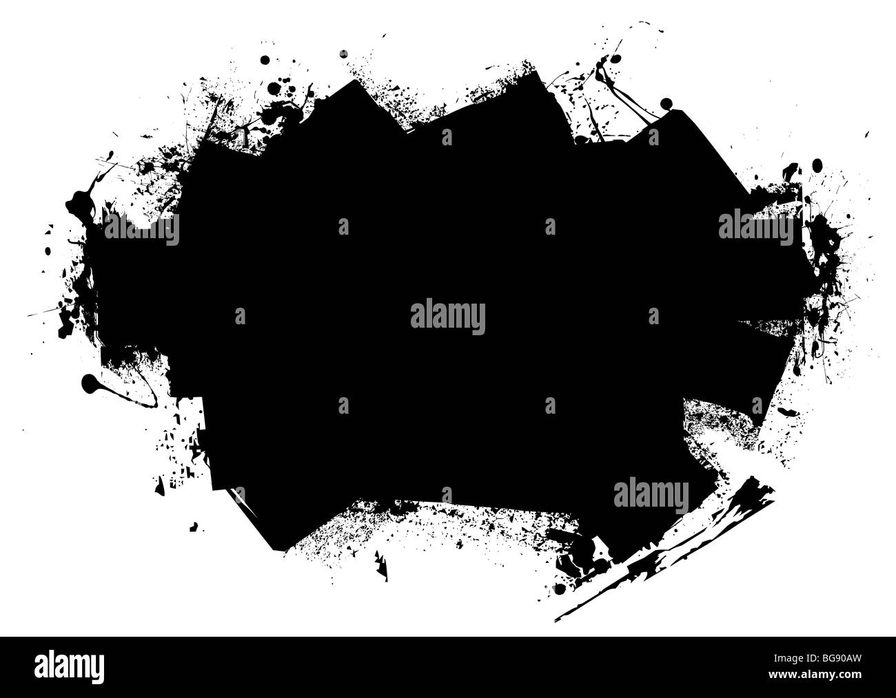 Grunge black roller marks ink hires stock photography and images Alamy